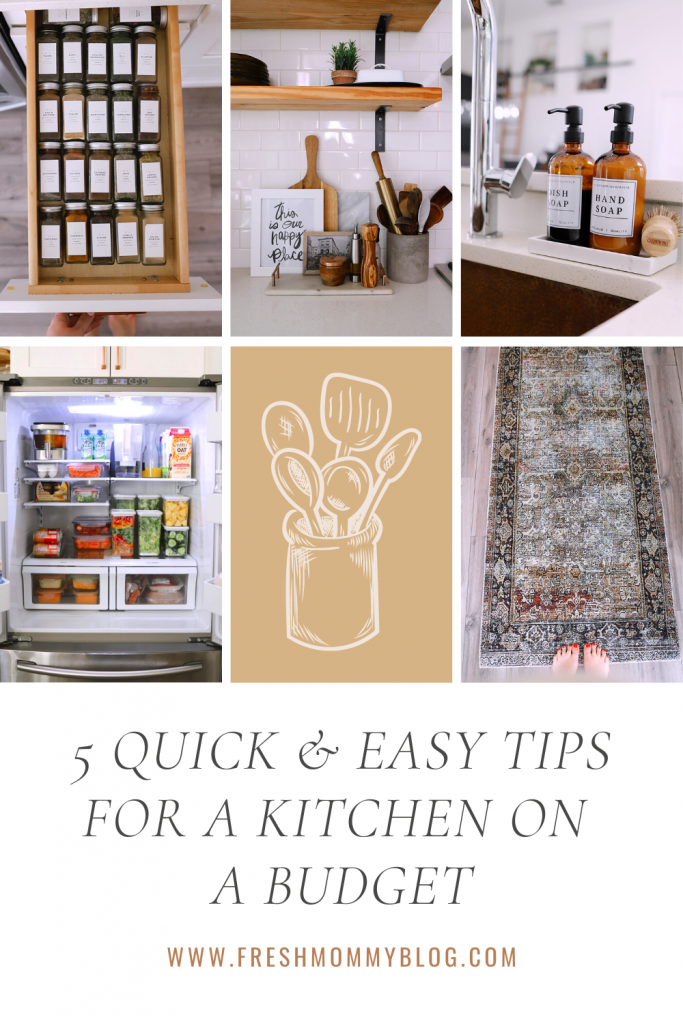How to Freshen up your Kitchen on a Budget - Fresh Mommy Blog