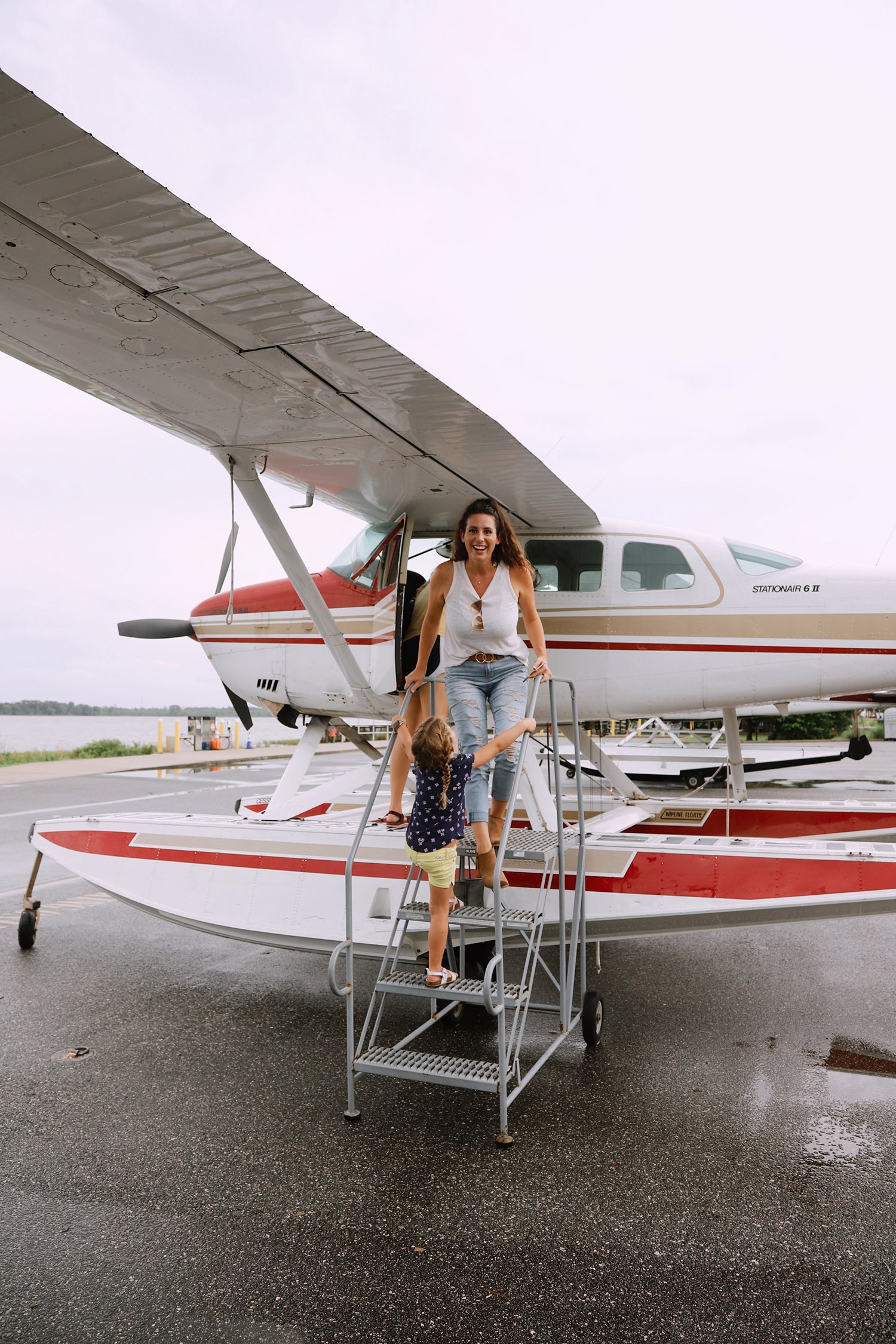 Top 5 Best Places in Florida for your Next Girls Trip featured by top FL blogger, Tabitha Blue - Lake County Sea Plane