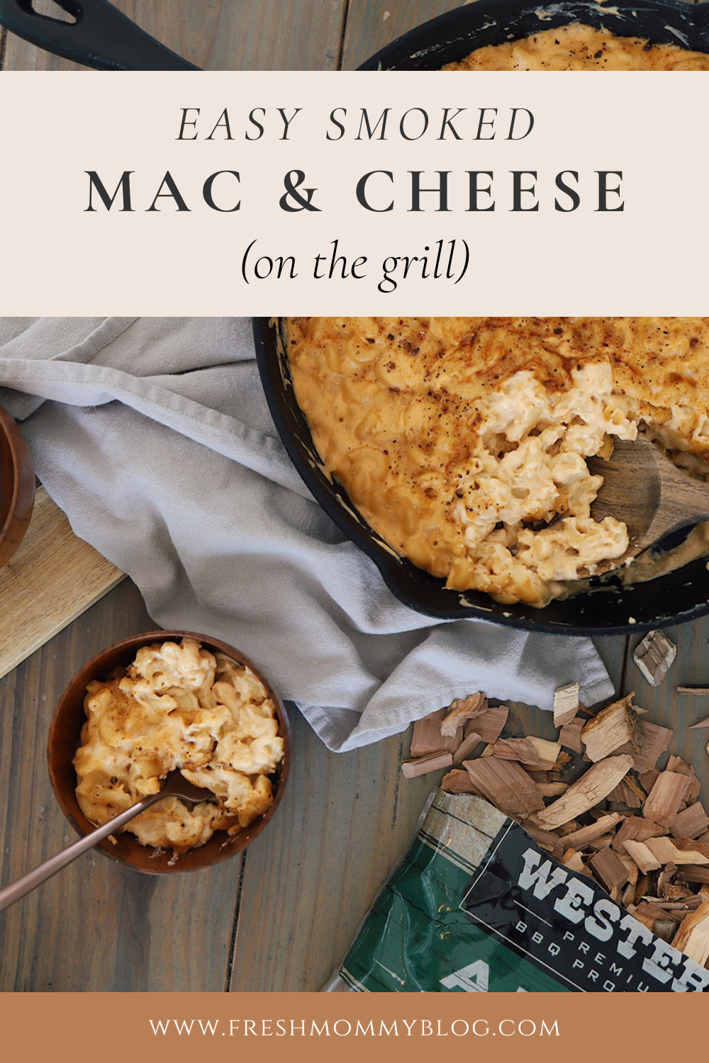 easy smoked Mac and cheese