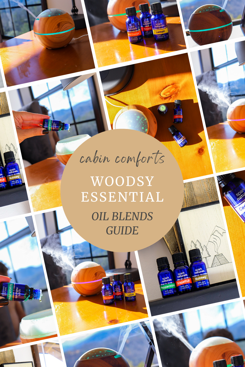 Woodsy Essential Oil Blends to Make the Weekend at the Cabin All the More Calming