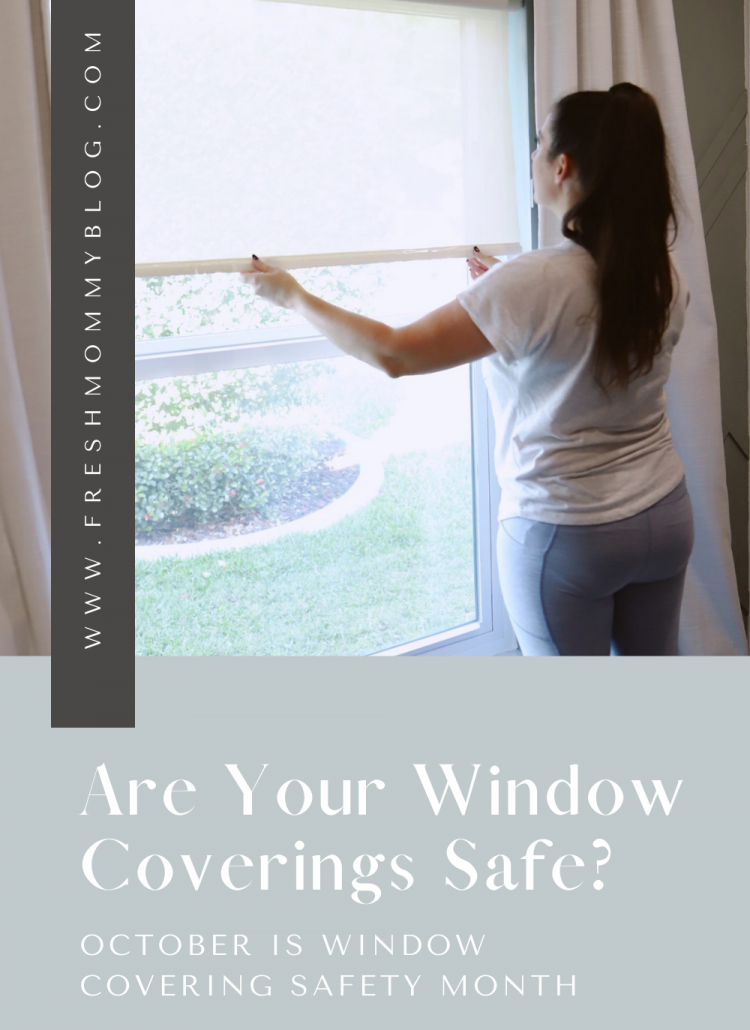 October is Window Covering Safety Month. One of the top hidden hazards in the home are corded window coverings.