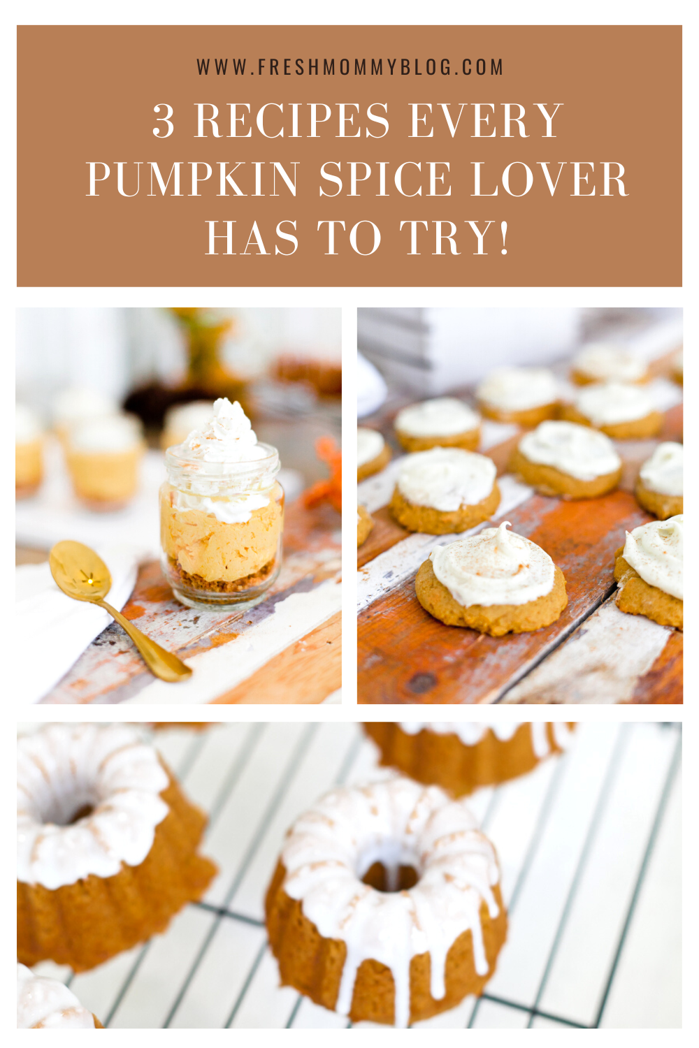 pumpkin spice lovers need to try these 3 dessert pumpkin recipes.