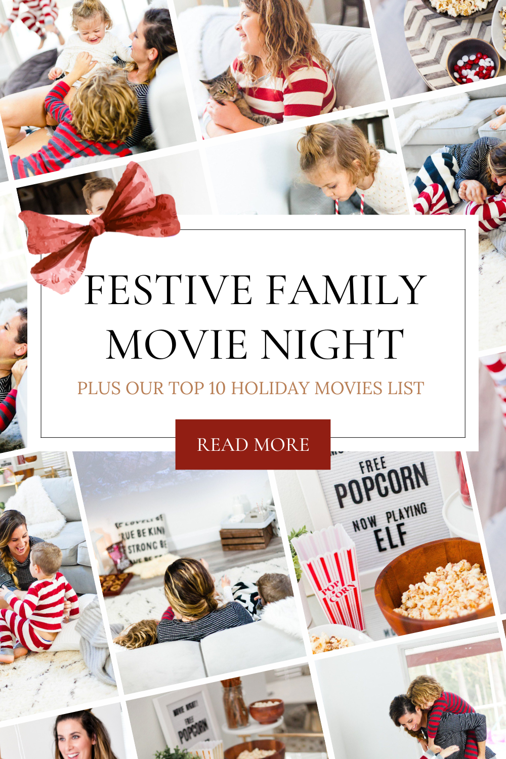 How to throw an epic Indoor Movie Night + Top 10 Family Christmas Movies you need to add to your playlist!