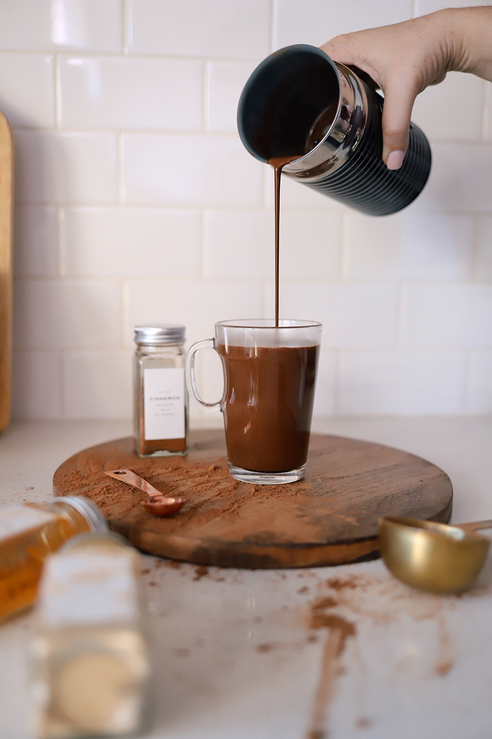 hot cocoa treat that also helps balance your hormones