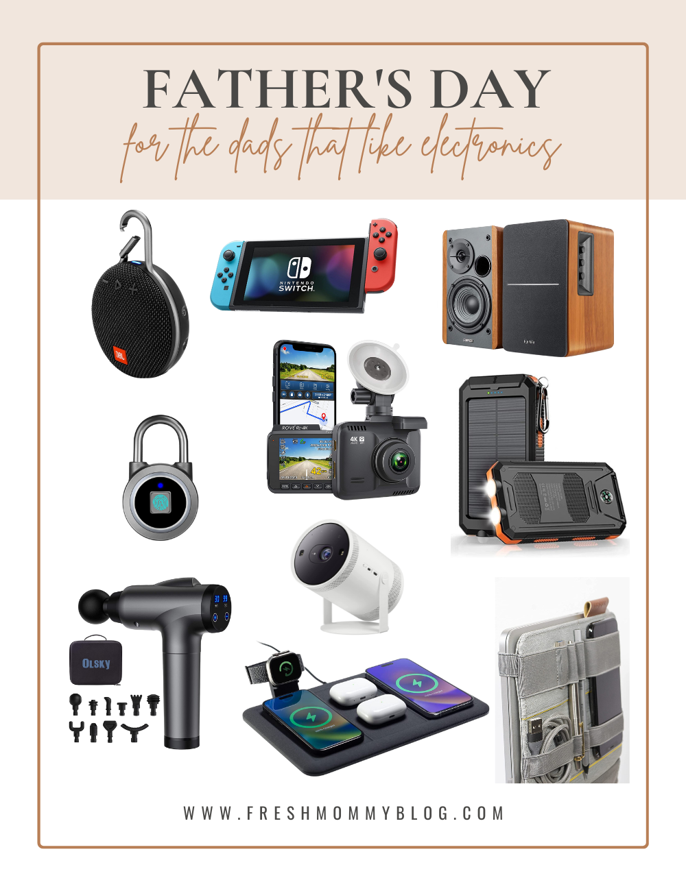 Gift Ideas for the dads that like electronics