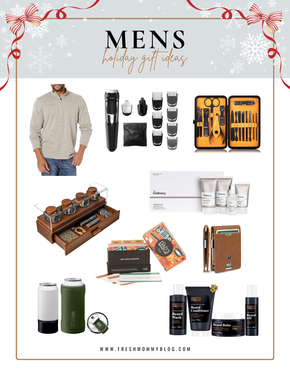 Men's holiday gift guide