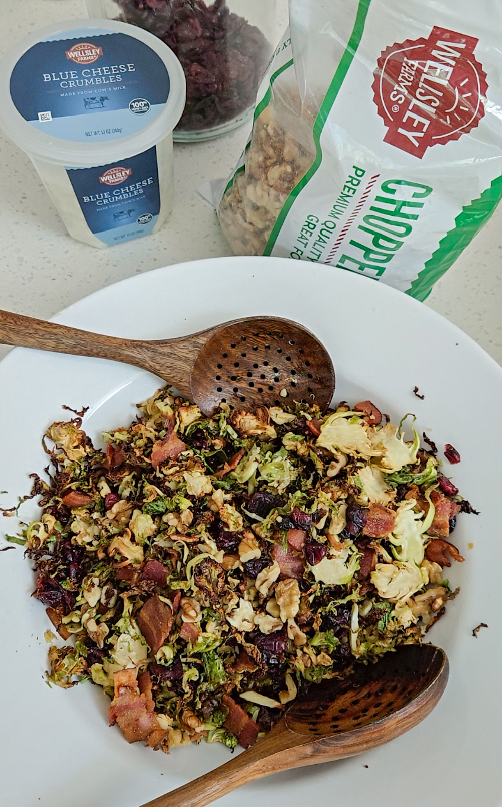 Air Fried Thanksgiving Brussels Sprouts