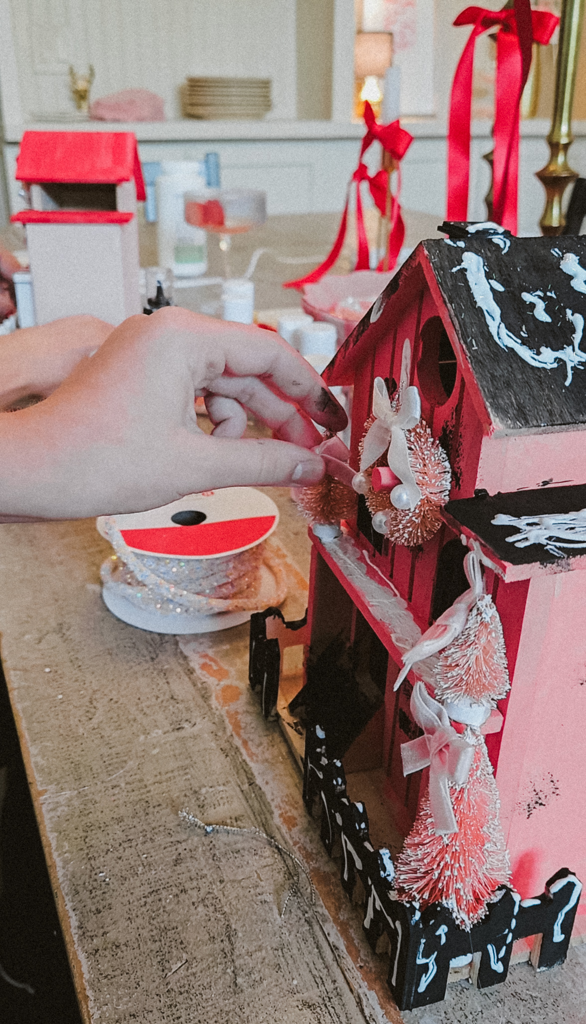DIY Valentine Houses Craft