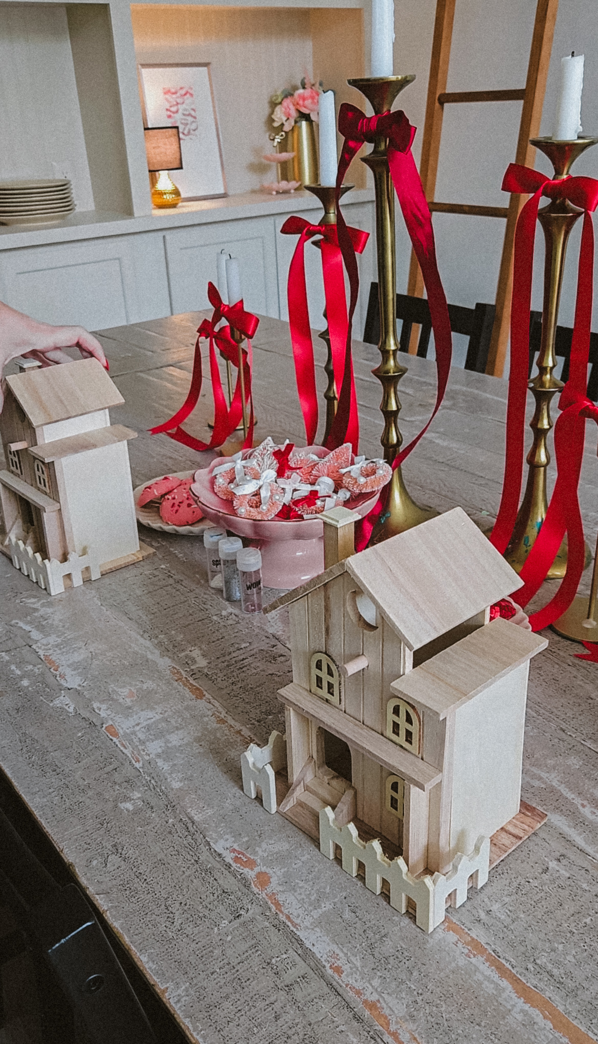 DIY Valentine Houses Craft