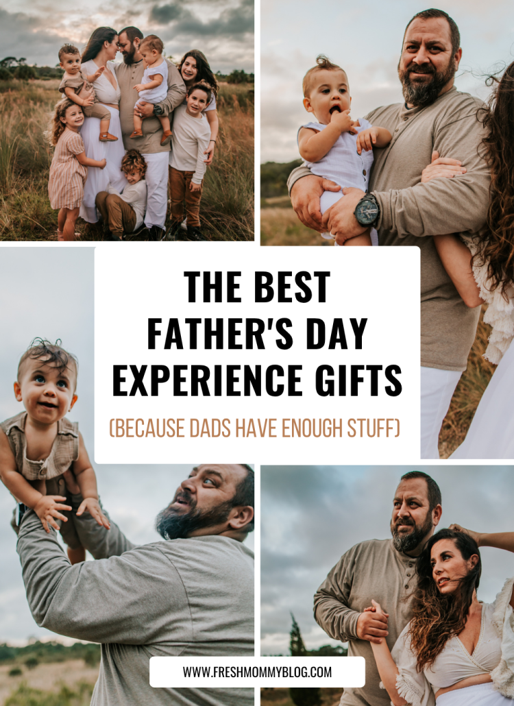 They best Father's Day Experience Gift Ideas (Because Dads Have Enough Stuff). Celebrate Dad a little different this year by gifting him a memorable experience.