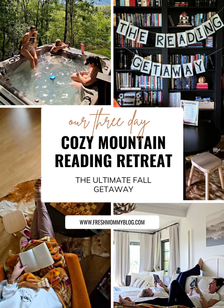 Our 3 Day Cozy Mountain Reading Retreat - Everything we did so you can plan your own. A book lovers dream vacation idea.